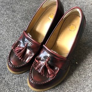 Size 39 US 8 Romy Dr Martin heeled loafer